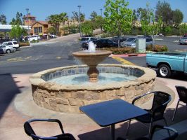 Water fountain in Orange