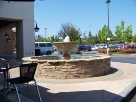 Water fountain in Orange