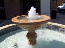 Water fountain in Orange
