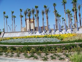 Water fountain in Tustin