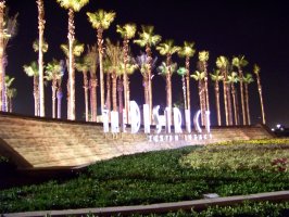 Water fountain in Tustin