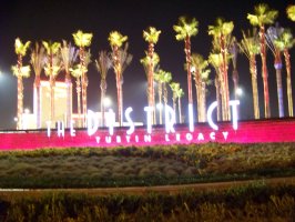 Water fountain in Tustin