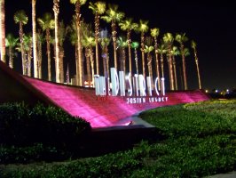 Water fountain in Tustin