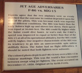 F-86 vs MiG-15