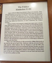 Fokker Eindecker E-III
